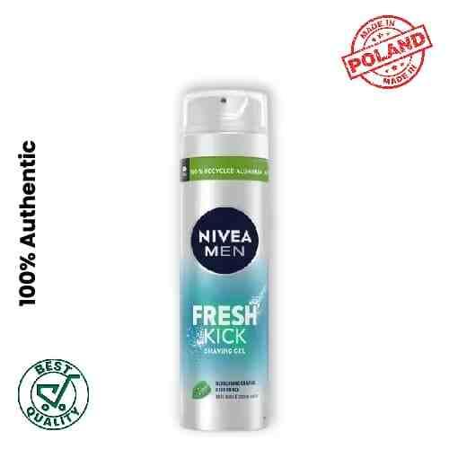 Nivea Fresh Kick Shaving Gel -200ml